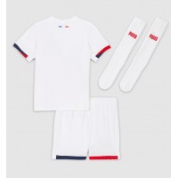 Paris Saint-Germain Replika babykläder Bortaställ Barn 2025-26 Kortärmad (+ korta byxor)
